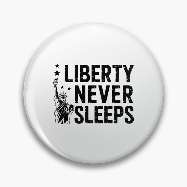 Item preview, Liberty Never Sleeps designed and sold by theartfulaspie.