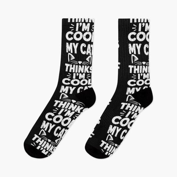 Item preview, My Cat Thinks I'm Cool Funny Cat Lover Gift designed and sold by NovaNookStudio.