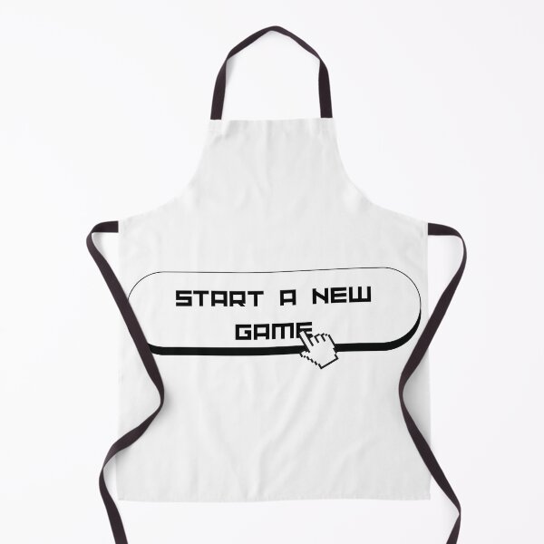 Item preview, Start a new game retro pixel button designed and sold by Nana&ArtStudio.