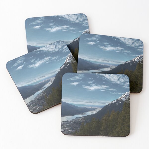 Item preview, Mountain view over the city. designed and sold by WeatherShot.