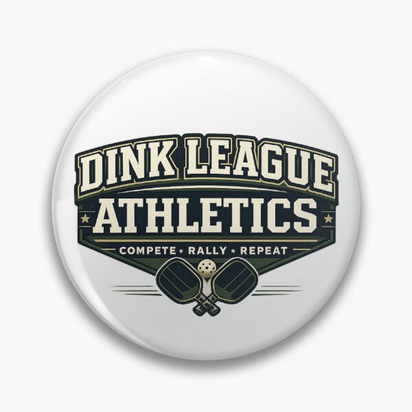 Artikelvorschau, Dink League Leichtathletik-Shirt | Pickleball-Vereinsbekleidung | Vintage-Sportdesign entworfen und verkauft von The Daily Goods.