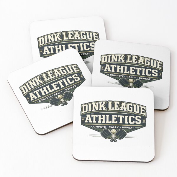 Item preview, Dink League Athletics Shirt | Pickleball Club Apparel | Compete Rally Repeat Vintage Sports Design designed and sold by The Daily Goods.