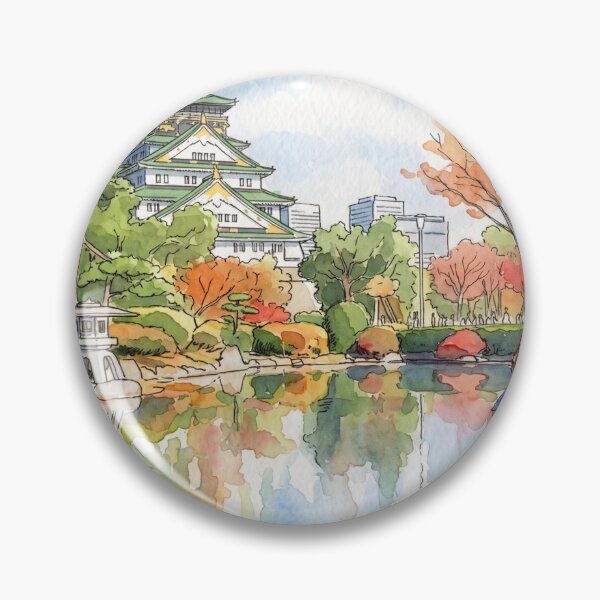 Item preview, Osaka Castle designed and sold by sid1802.