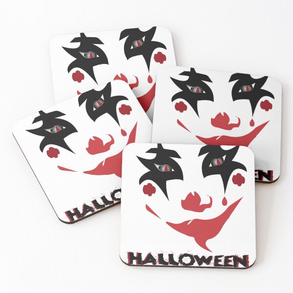Item preview, Creepy Evil Clown Face - Spooky Halloween Grimace designed and sold by artistman1.