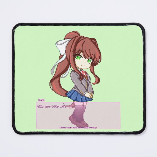 Item preview, Monika Doki Doki Literature Club pixel-art designed and sold by MiloBoo.