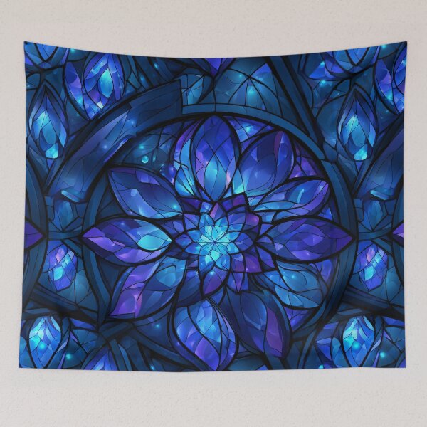 Item preview, Sapphire Stained Glass designed and sold by FrostyFrisby.
