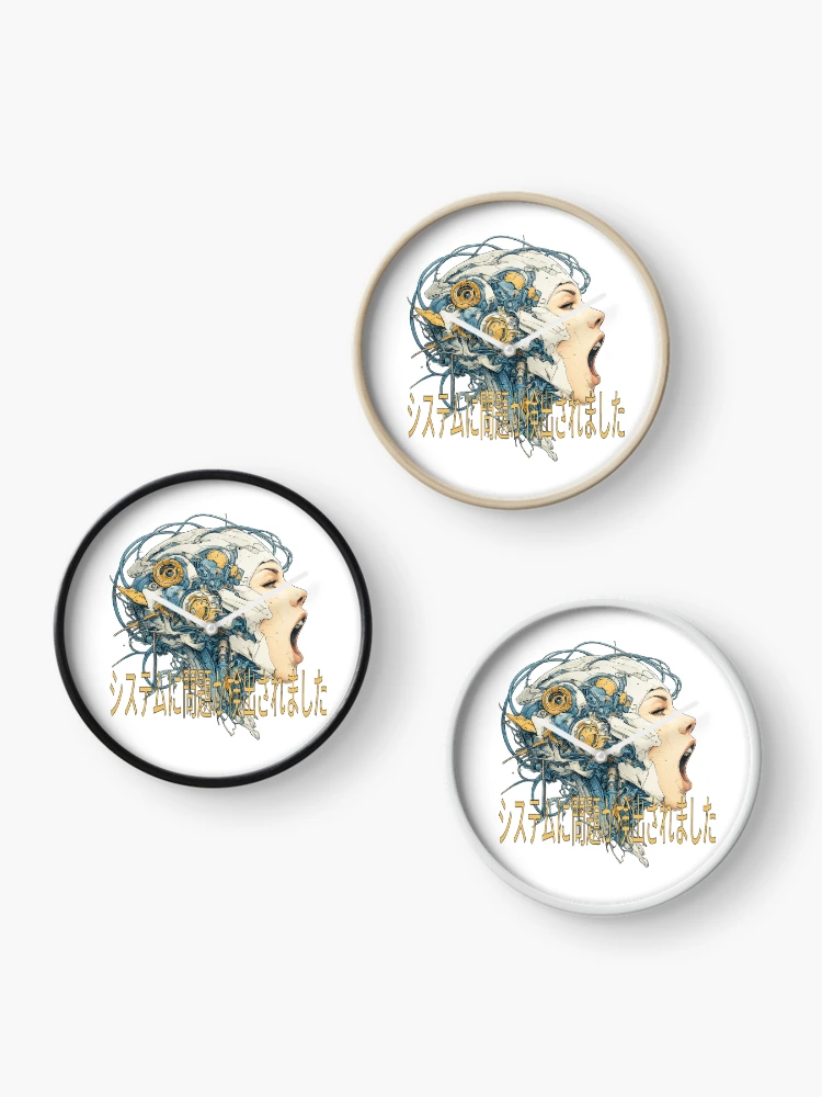 Thumbnail 3 of 4, Clock, Syntax Error designed and sold by R3g3nerator.