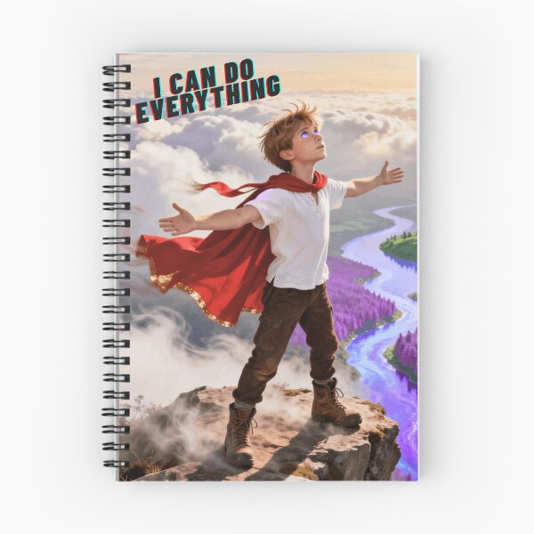 Item preview, I Can Do Everything Motivational Illustration designed and sold by PropGiantStudio.