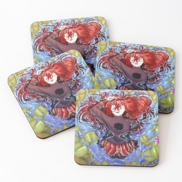 Item preview, Fantasy Woman Water Lilies Pond Dreamer designed and sold by CalyZORP.