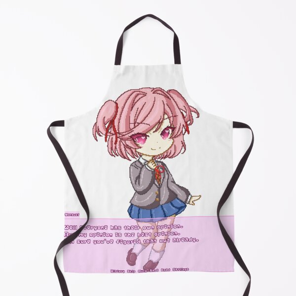 Item preview, Natsuki Doki Doki Literature Club pixel-art designed and sold by MiloBoo.