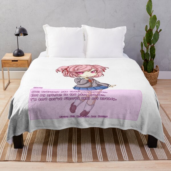 Item preview, Natsuki Doki Doki Literature Club pixel-art designed and sold by MiloBoo.