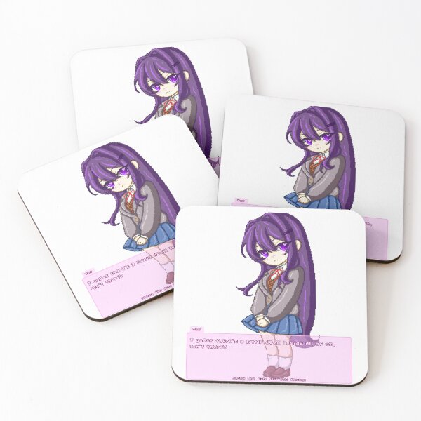 Item preview, Yuri Doki Doki Literature Club pixel-art designed and sold by MiloBoo.