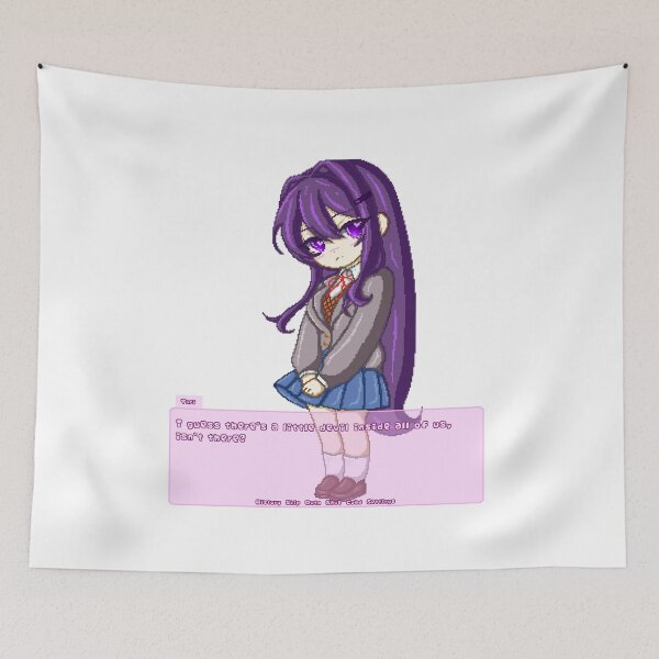 Item preview, Yuri Doki Doki Literature Club pixel-art designed and sold by MiloBoo.
