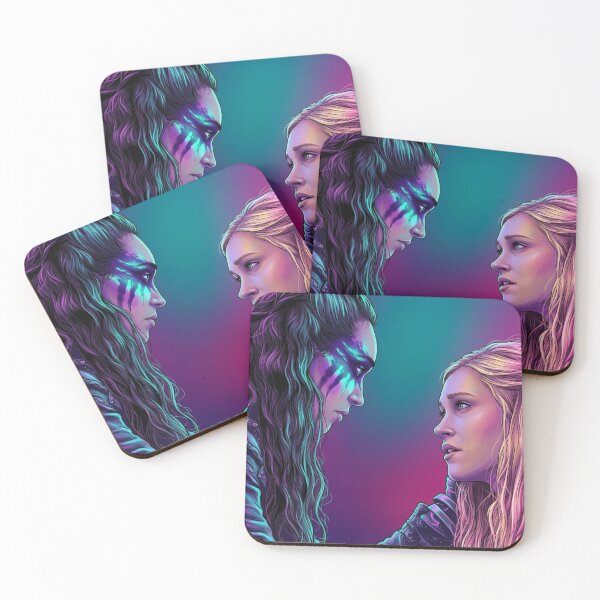 Item preview, Clexa Reunited Love Thai GL Tv Series Lgbtq+ WLW Decor Poster Print Art Comic designed and sold by Mind Space.