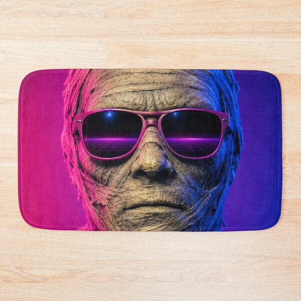 Item preview, Retro 80s Neon Synthwave The Mummy designed and sold by TobinHood.