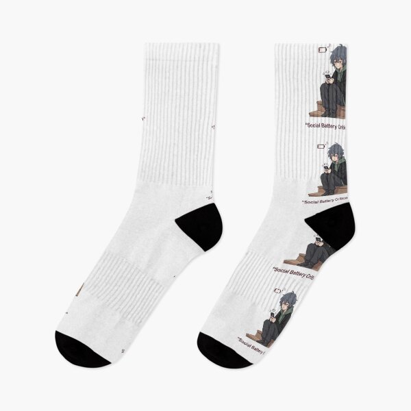 Item preview, Social Battery Critically Low | Cozy Introvert Anime Aesthetic designed and sold by MoodDelay.
