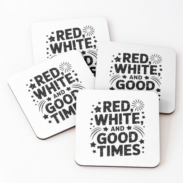 Item preview, Red White And Good Times designed and sold by theartfulaspie.