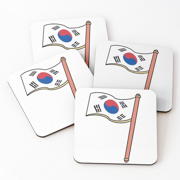 Item preview, South Korea Flag  designed and sold by PinkPeelUK.
