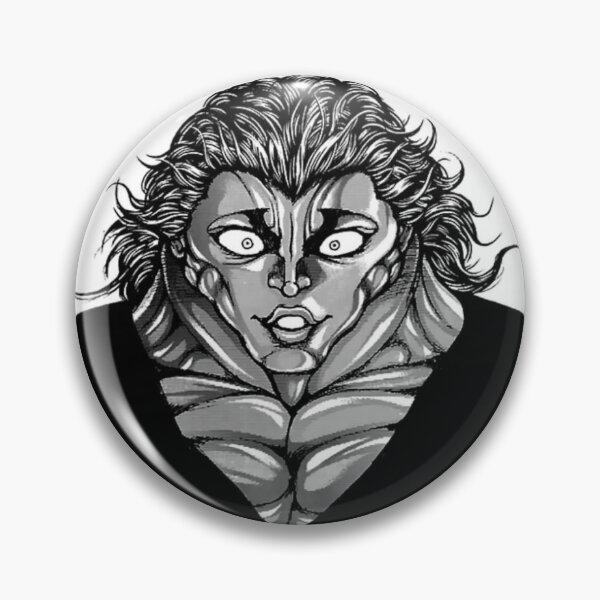 Item preview, Yujiro Hanma Manga Profile Headshot designed and sold by MKCreationss.