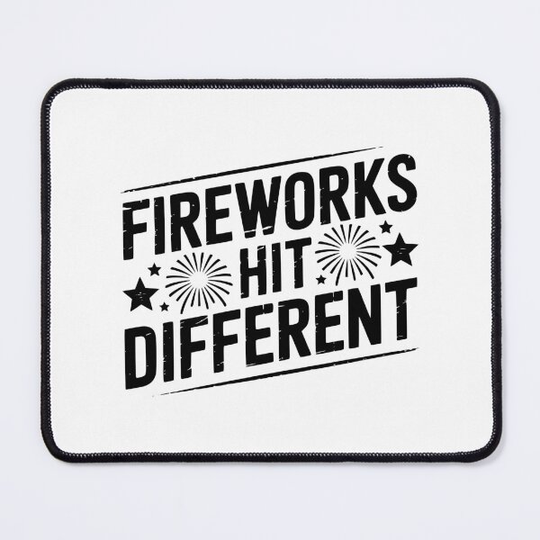 Item preview, Fireworks Hit Different designed and sold by theartfulaspie.