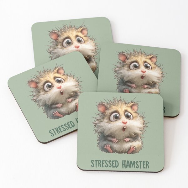 Item preview, Stressed Hamster Chaos Mode designed and sold by MegaNovaArt.