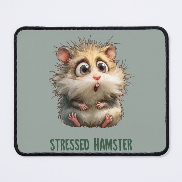 Item preview, Stressed Hamster Chaos Mode designed and sold by MegaNovaArt.