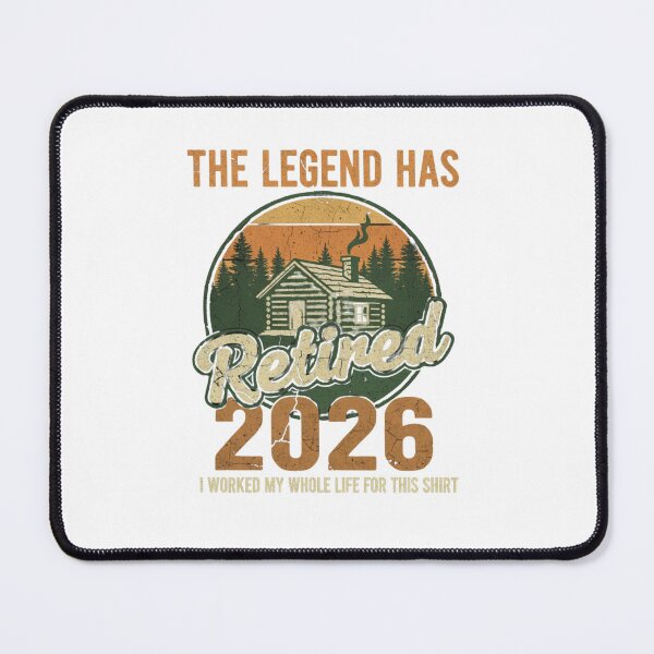 Item preview, The Legend Has Retired 2026  designed and sold by rawaart1.
