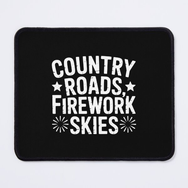 Item preview, Country Roads Firework Skies designed and sold by theartfulaspie.