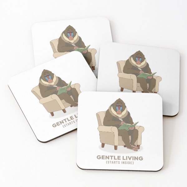 Item preview, Vintage Mandrill Journaling Cozy Aesthetic Vintage Illustration designed and sold by COZY VINTAGE animal.