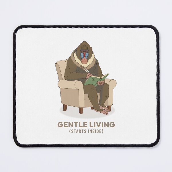 Item preview, Vintage Mandrill Journaling Cozy Aesthetic Vintage Illustration designed and sold by COZY VINTAGE animal.