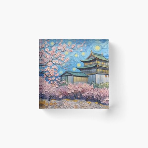 Item preview, Blossoming cherry trees designed and sold by sid1802.