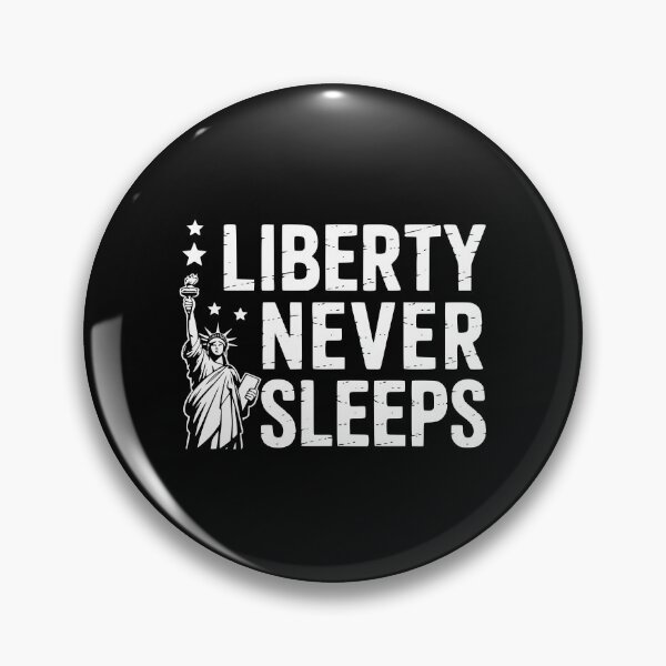 Item preview, Liberty Never Sleeps designed and sold by theartfulaspie.
