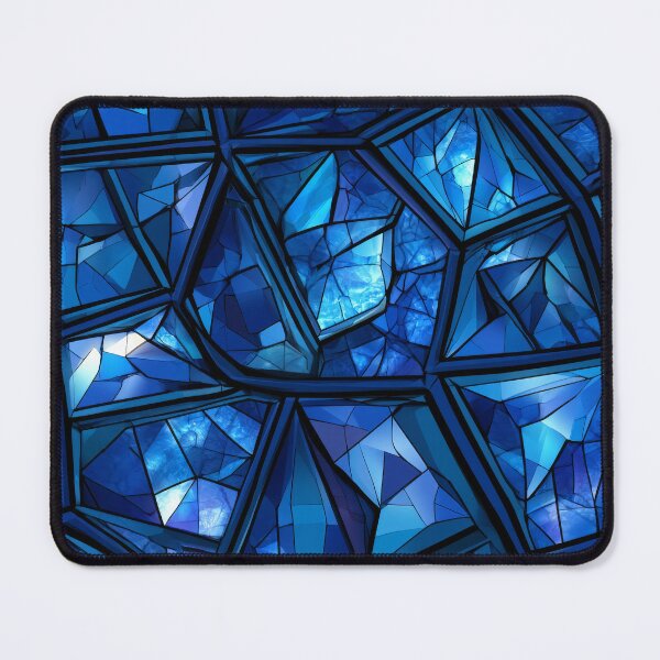 Item preview, Sapphire Stained Glass designed and sold by FrostyFrisby.