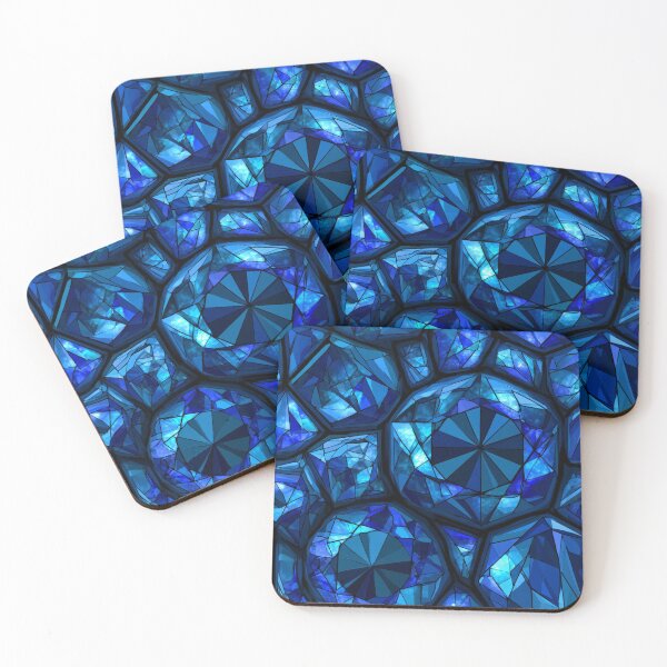 Item preview, Sapphire Stained Glass designed and sold by FrostyFrisby.