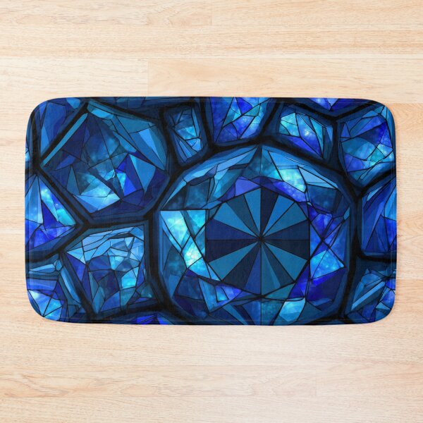 Item preview, Sapphire Stained Glass designed and sold by FrostyFrisby.