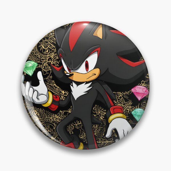 Item preview, Shadow The Hedgehog Chaos Emeralds Artsy designed and sold by MerchViz.