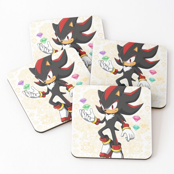 Item preview, Shadow The Hedgehog Chaos Emeralds Artsy designed and sold by MerchViz.
