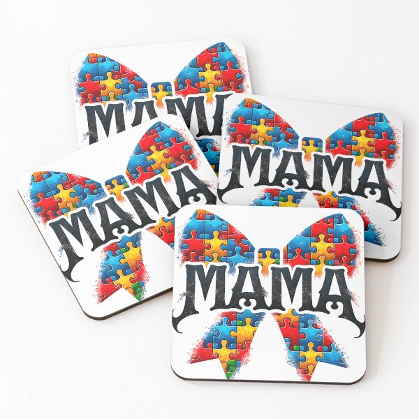 Item preview,     Proud Autism Mama Bow Design designed and sold by DewCreates.