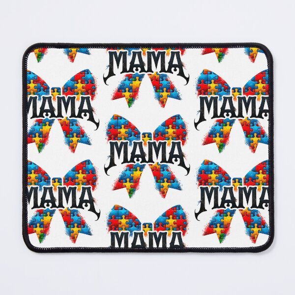 Item preview,     Proud Autism Mama Bow Design designed and sold by DewCreates.