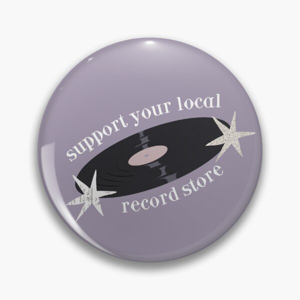 Item preview, "Support Your Local Record Store" designed and sold by zozzy-does-art.