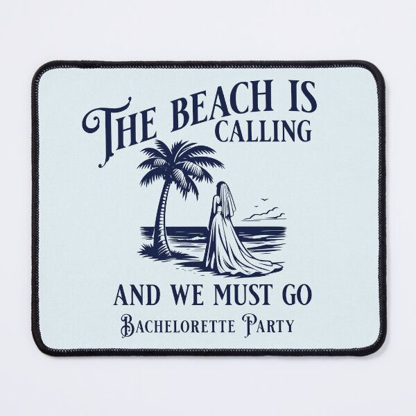 Item preview, The Beach Is Calling Bachelorette Party Bride designed and sold by GogaVibeRe.