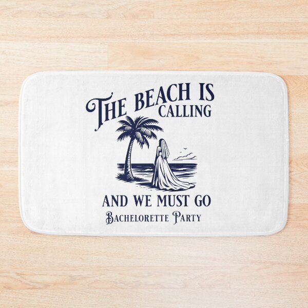 Item preview, The Beach Is Calling Bachelorette Party Bride designed and sold by GogaVibeRe.