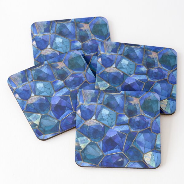 Item preview, Sapphire Stained Glass designed and sold by FrostyFrisby.