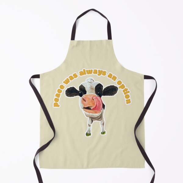 Item preview, Peace Was Always an Option Chamomile the Cow designed and sold by Blackberries & Moss.