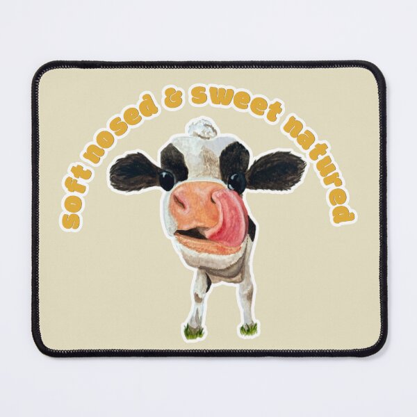 Item preview, Soft Nosed and Sweet Natured Chamomile the Cow designed and sold by Blackberries & Moss.