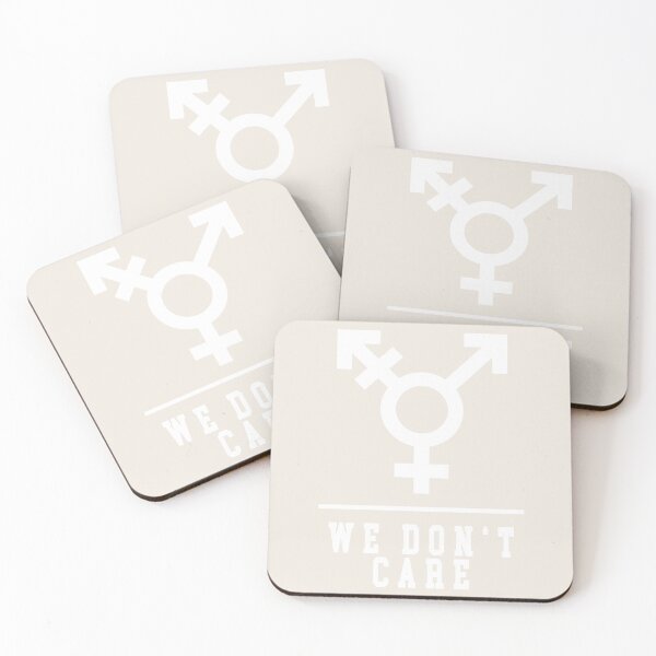 Item preview, We Don't Care, Gender neutral, Human First, Gender Never Matters designed and sold by re-make-.
