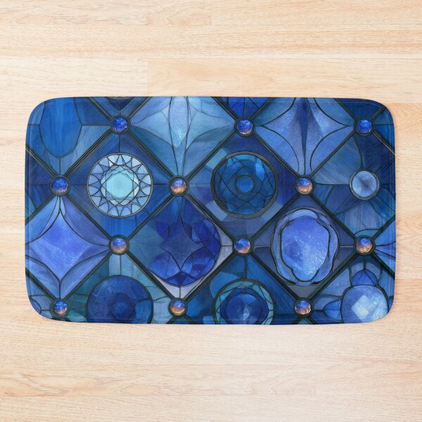 Item preview, Sapphire Stained Glass designed and sold by FrostyFrisby.