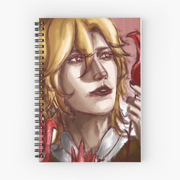 Item preview, Kaveh with Scarlet Flowers | Genshin Impact Aesthetic Portrait designed and sold by fishilx.