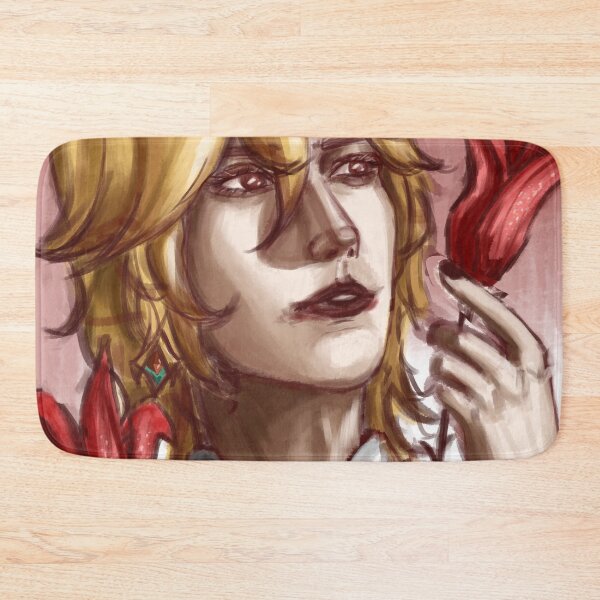 Item preview, Kaveh with Scarlet Flowers | Genshin Impact Aesthetic Portrait designed and sold by fishilx.