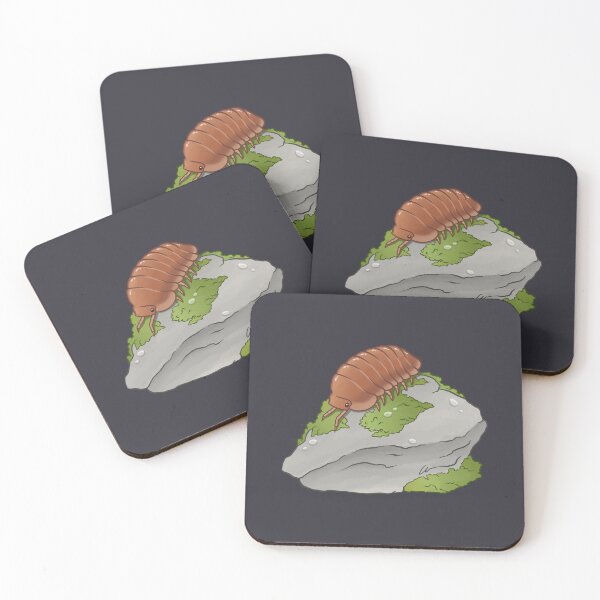 Item preview, Sunset Isopod - Troglodillo - Woodlouse Owner Gift designed and sold by anacecilia.